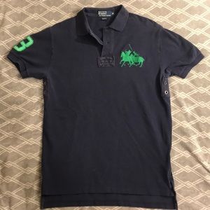 Polo Ralph Lauren Shirt Two Horses Size Medium